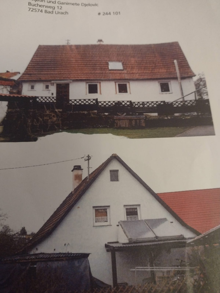 Haus vor der Sanierung – Vorher-Ansicht Bad Urach